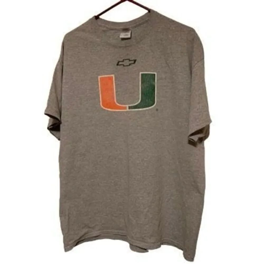 University Of Miami Chevy Silverado Size XL T-Shirt